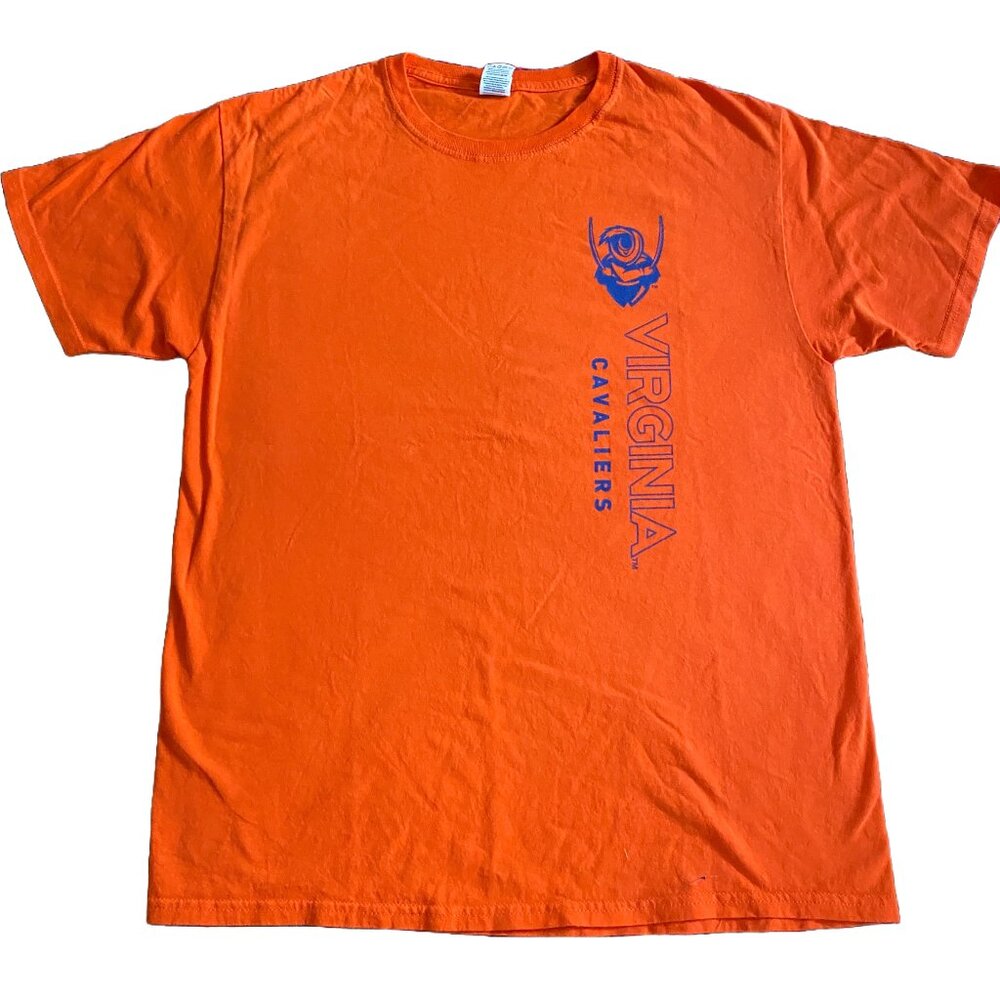 UVA University of Virginia Cavaliers Fruit of the Loom HD Cotton Tee Shirt, Med